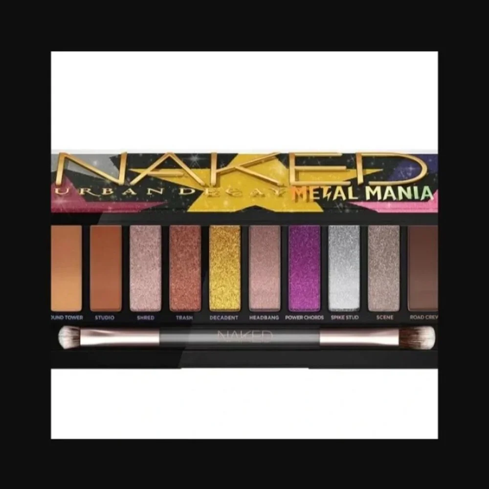 Urban Decay Naked Metal Mania Eyeshadow Palette (12.6G / 0.044 oz NIB